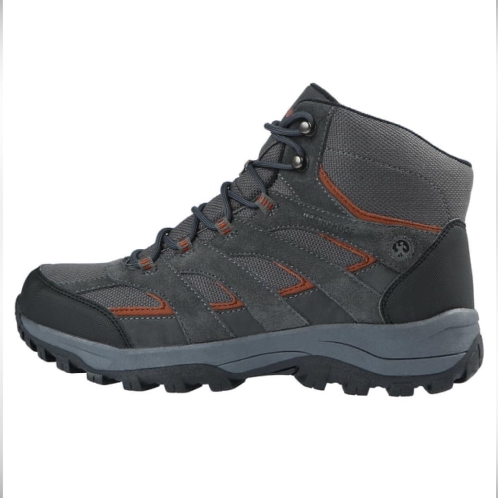 Northside Men’s Gresham Mid Height, Wide Size Waterproof Hiking Boots